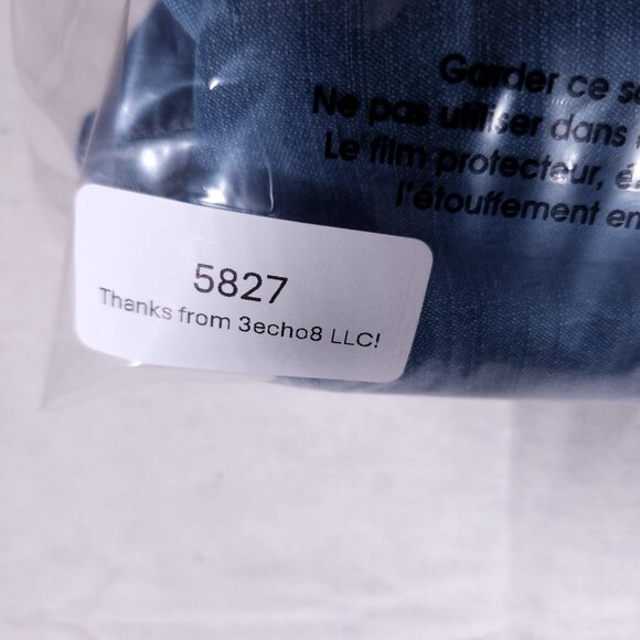 Silver Jeans Shirt Dress Medium Chambray Blue Denim-Like Button Front Drawstring - Picture 13 of 13